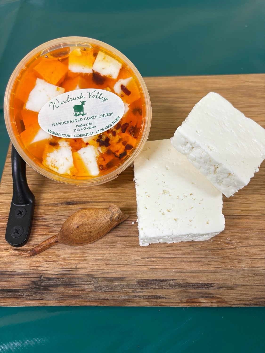 Chilli Marinated Goat Feta