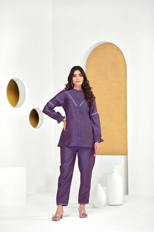 Mahi Purple Co-Ord Set