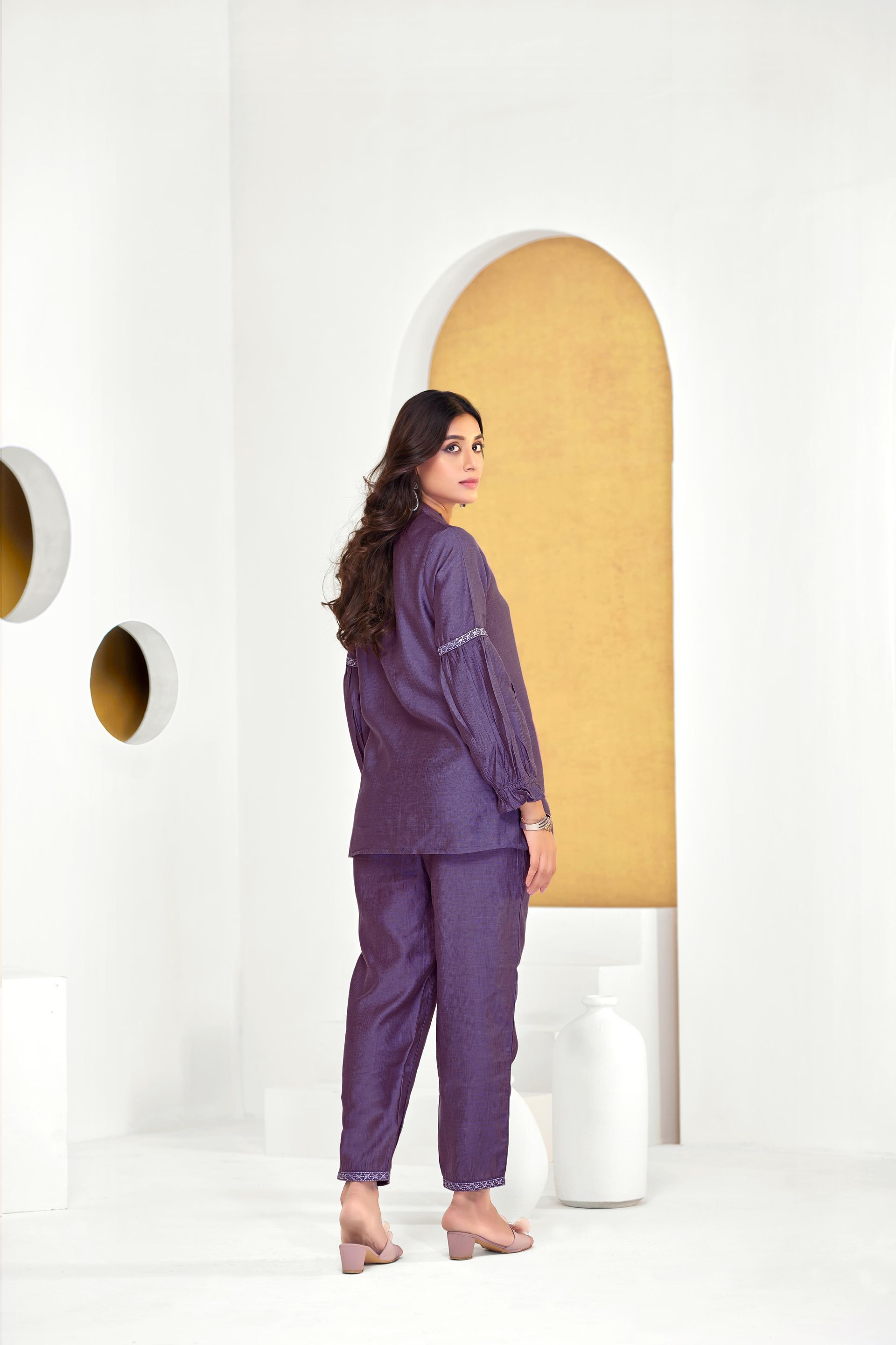 Mahi Purple Co-Ord Set