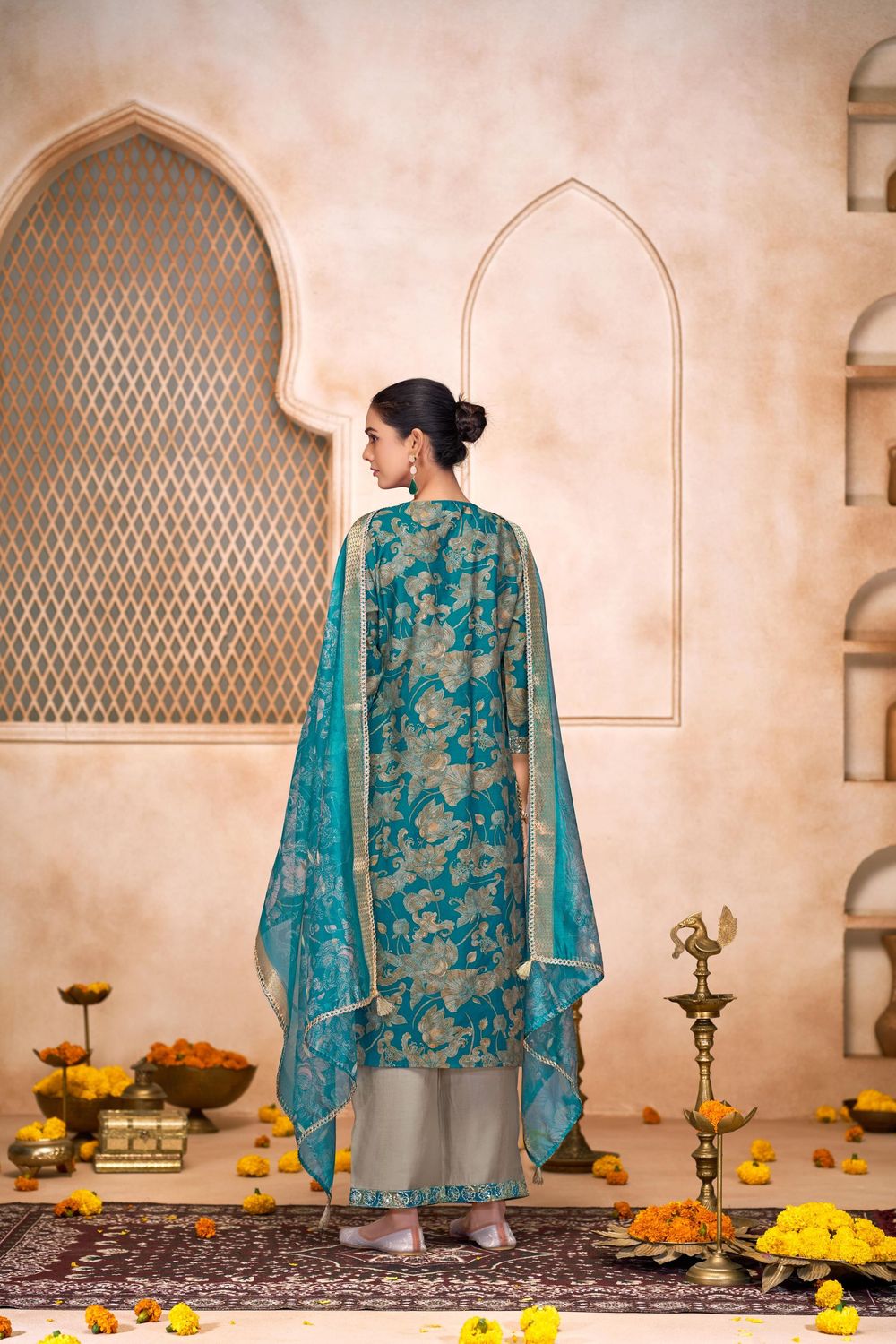 Shehnaaz Rama Kurta Set with Dupatta
