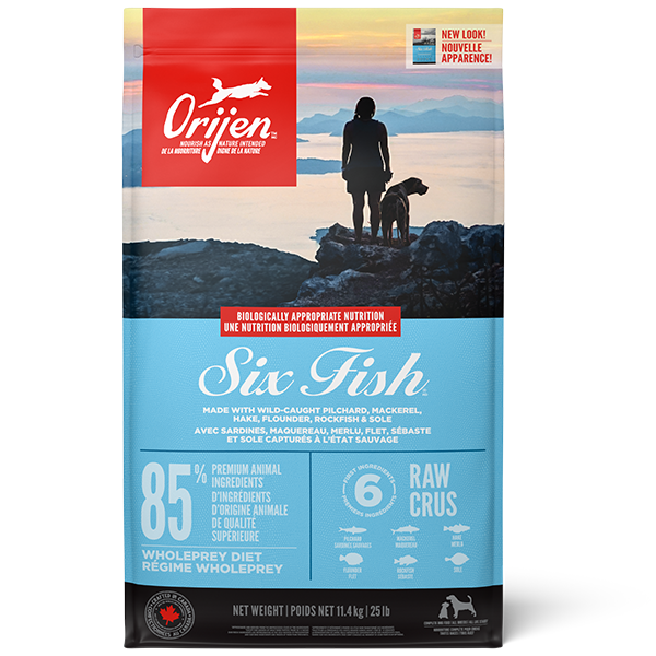 Orijen Dog Six Fish, Size: 11.4 kg