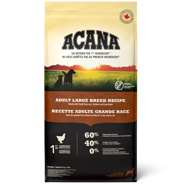 Acana Dog Adult Large Breed, Size: 17 kg