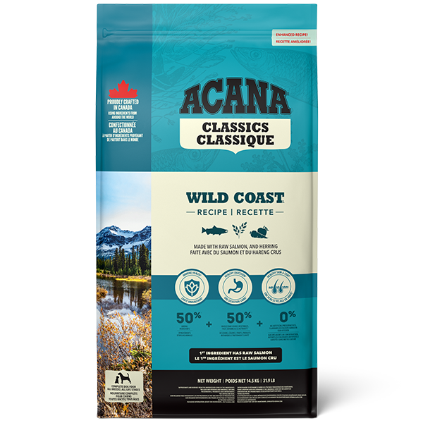Acana Dog Classics Wild Coast, Size: 14.5 kg
