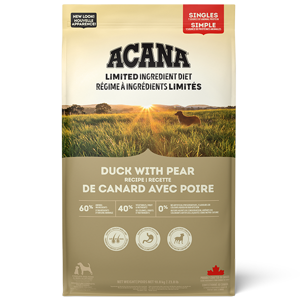 Acana Dog Singles Duck with Pear, Size: 1.8 kg