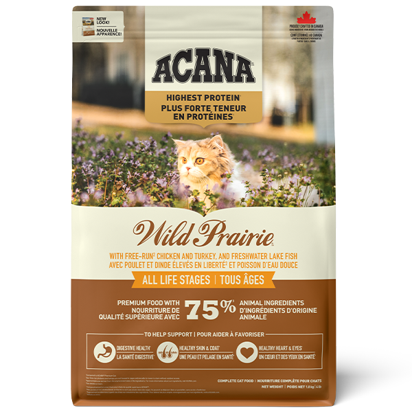 Acana Cat Highest Protein Wild Prairie 1.8kg, Size: 1.8 kg