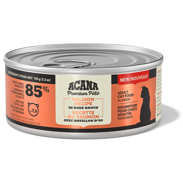 Acana Cat PATE salmon in bone broth, Size: 155g