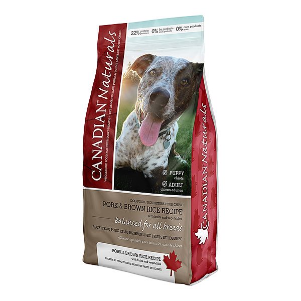 Canadian Naturals Pork &amp; Brown Rice, Size: 5 lb