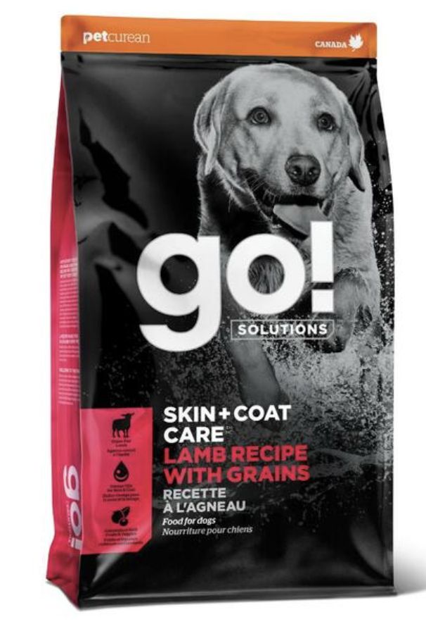 GO! Solutions Skin &amp; Coat Lamb Recipe, Size: 22 lb