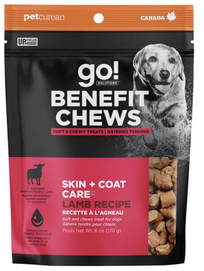 GO! Benefit Chews Skin &amp; Coat Care Lamb