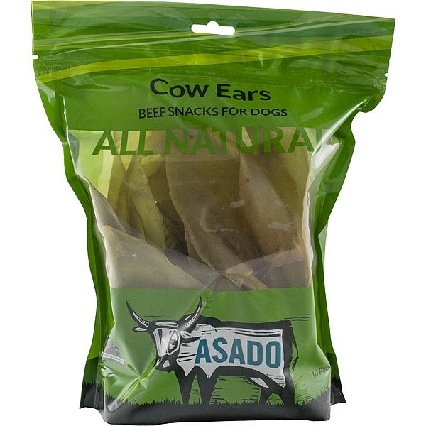 Cow Ears, Size: 10 PK