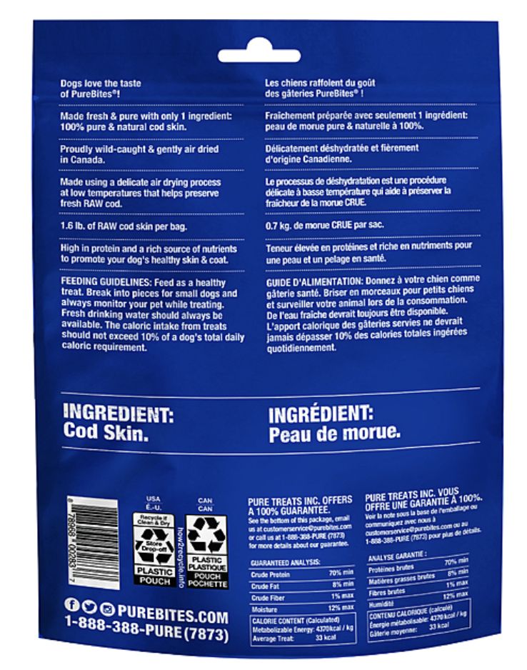Cod Skin Jerky 137GM