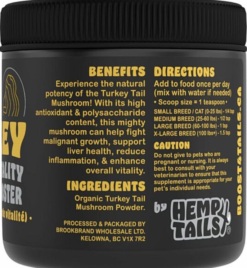 Boost 4 Tails Turkey Tail Vitality 150GM