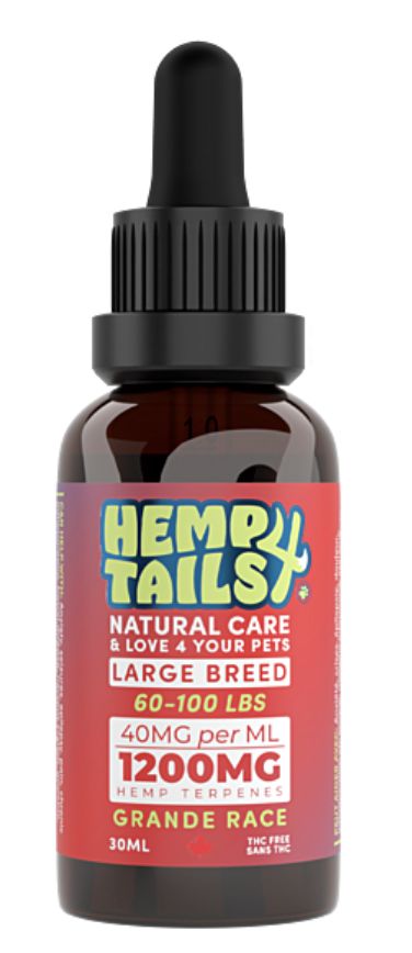 Hemp Seed Oil, Size: Large Breed 1200MG/30ML