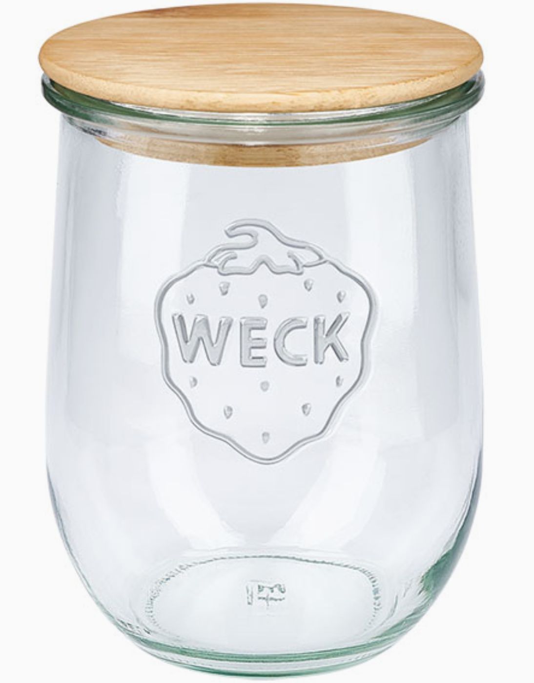 Tulip Jar 1062ml (Beechwood Lid)