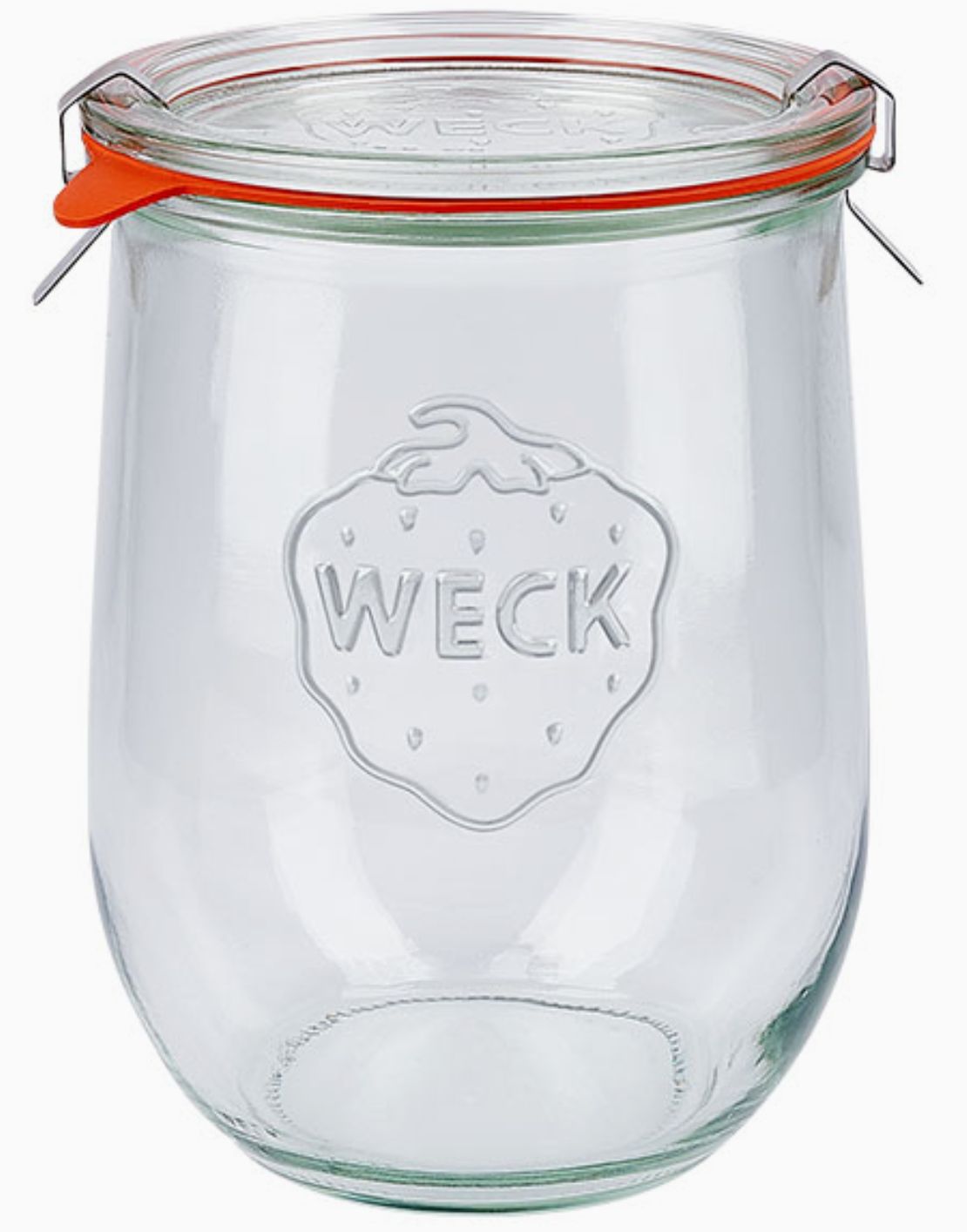 Tulip Jar 1062ml (Rubber Rings and Clamps Lid)