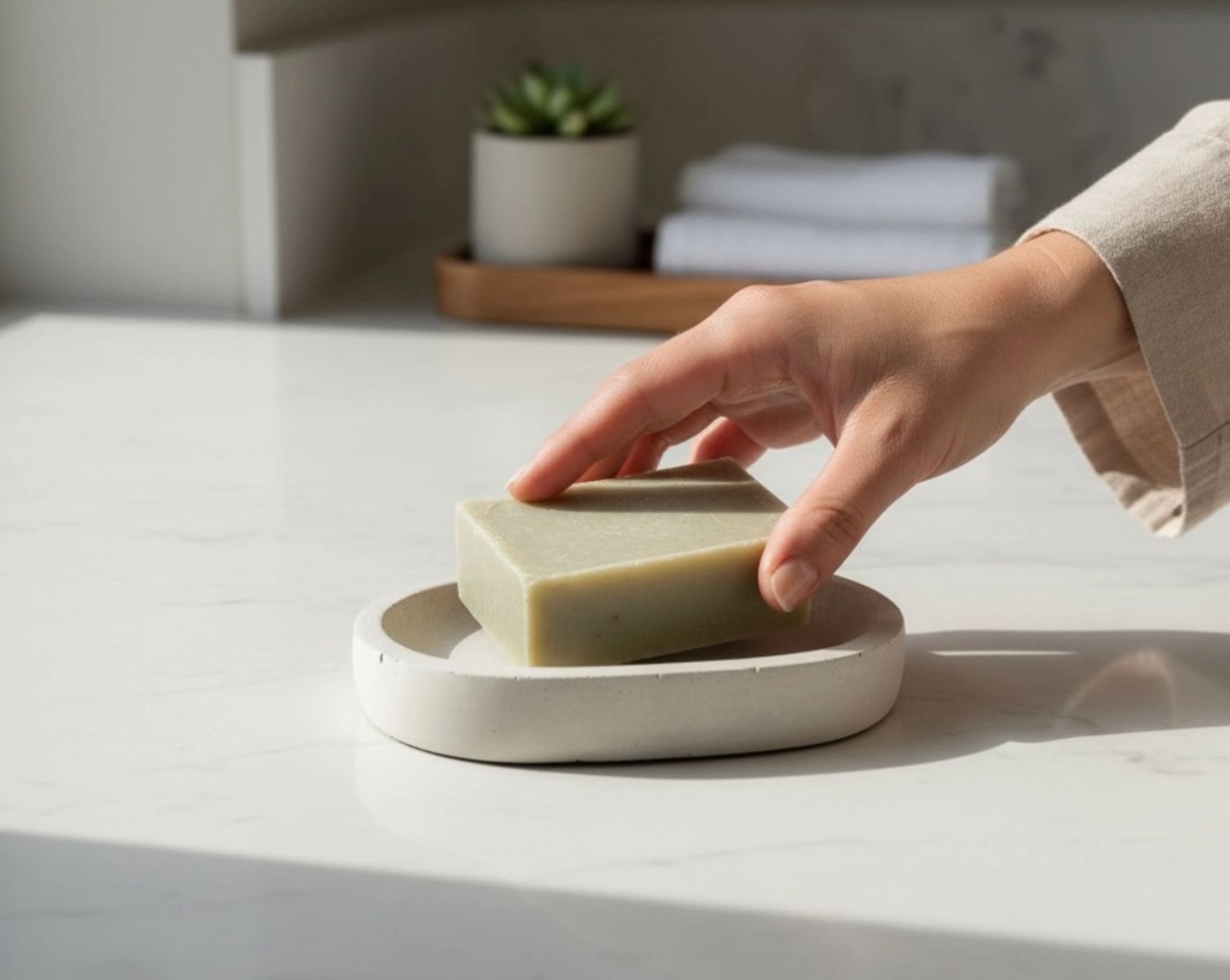 Stone Soap Dish