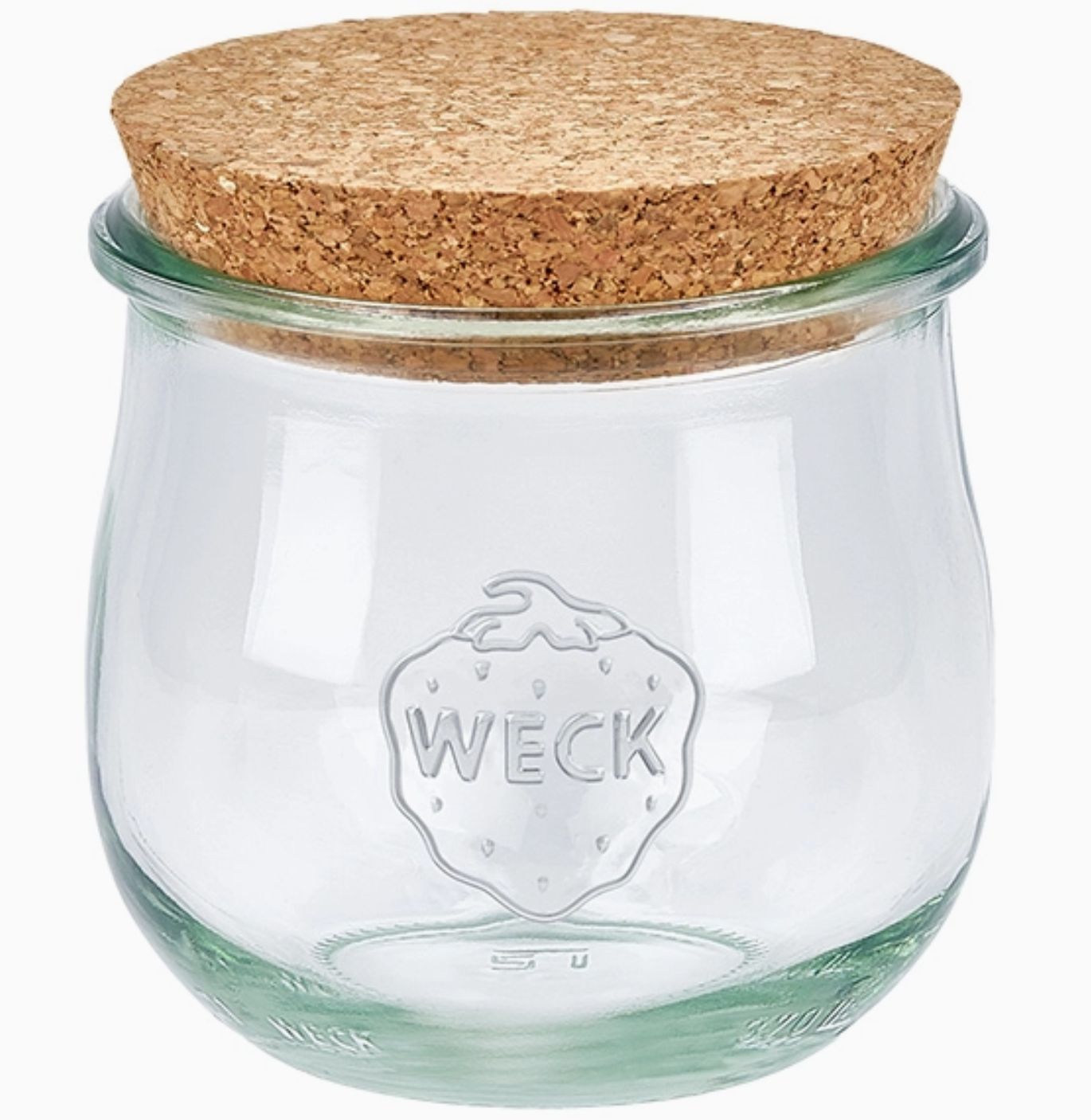 Tulip Jar 370ml (Cork Lid)