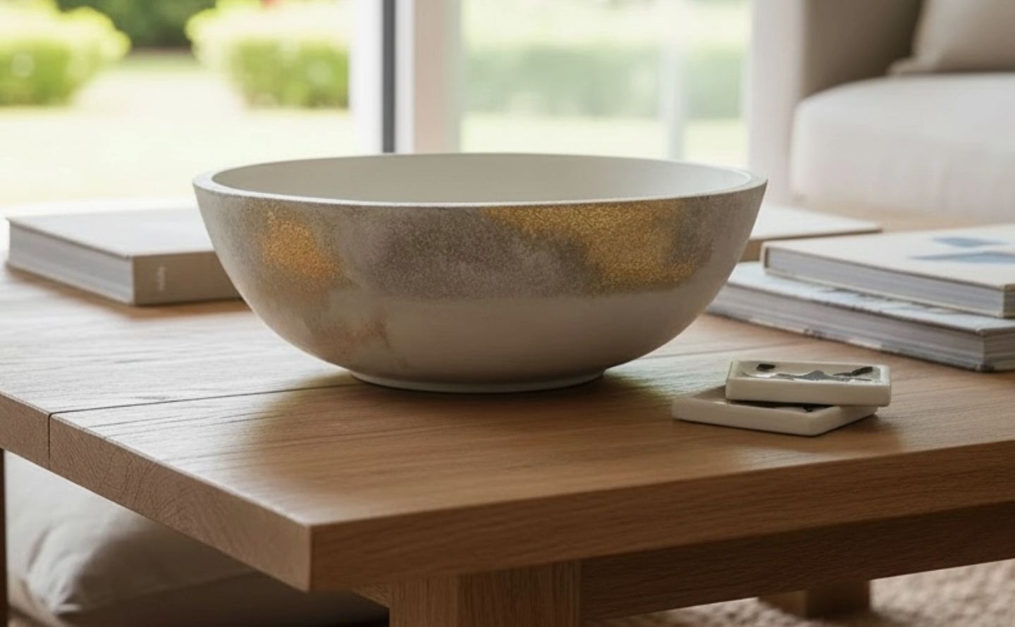 Local Artisan Concrete Bowl