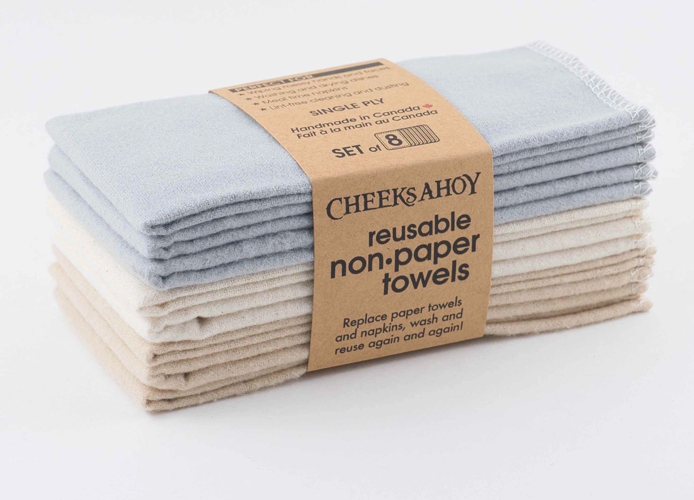 Reusable Non-Paper Towels, Color: Suave