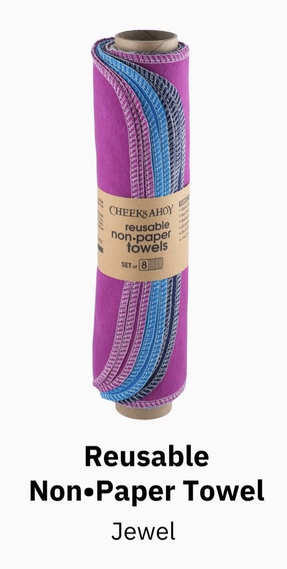 Reusable Non-Paper Towels 8pk