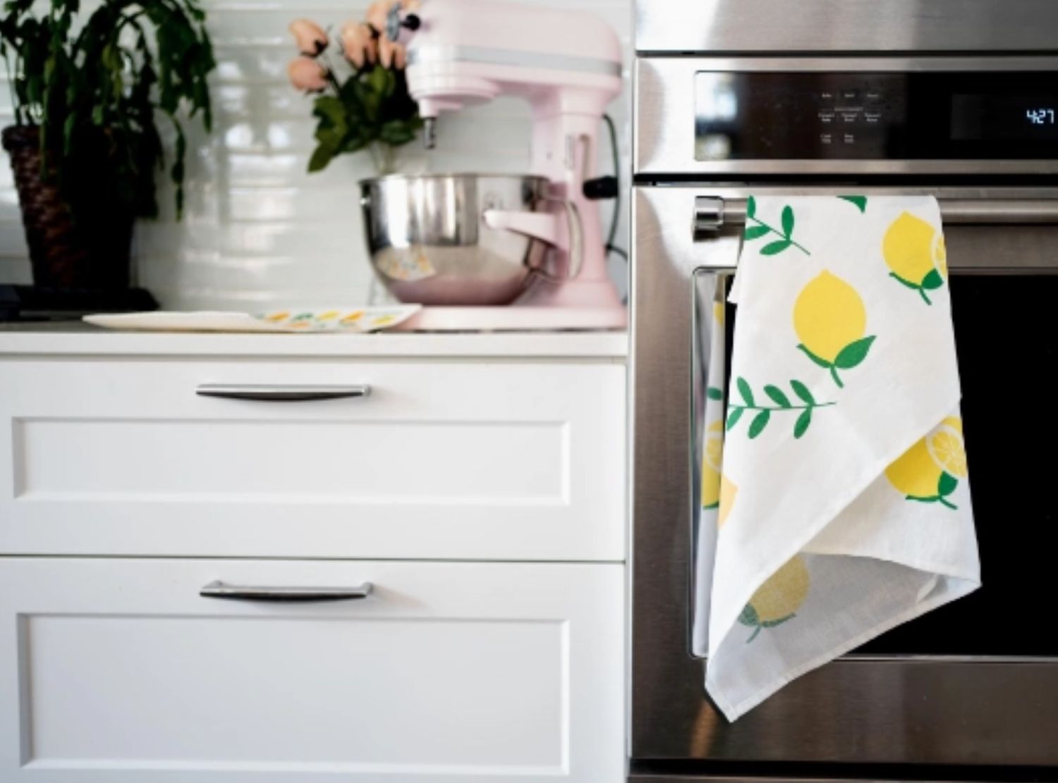 Swedish Tea Towel - Linen &amp; Cotton