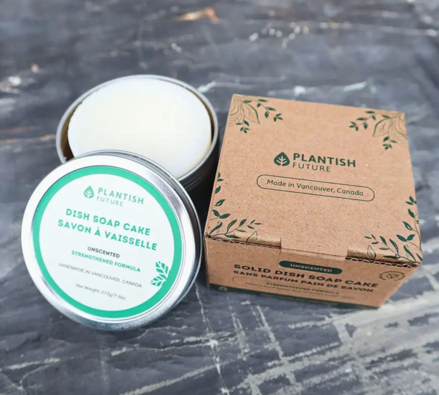 Solid Dish Soap Cake