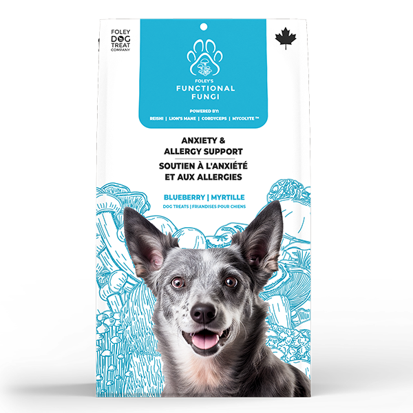 Foley's Functional Fungi Dog Anxiety&amp;Allergy Blueberry 200g