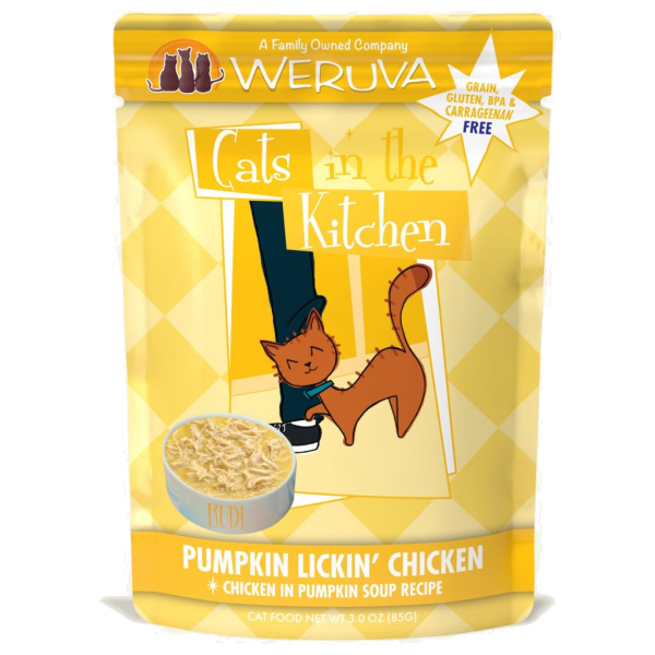 Weruva Cats in Kitchen Pumpkin Lickin' Chicken 12/3 oz Pouch