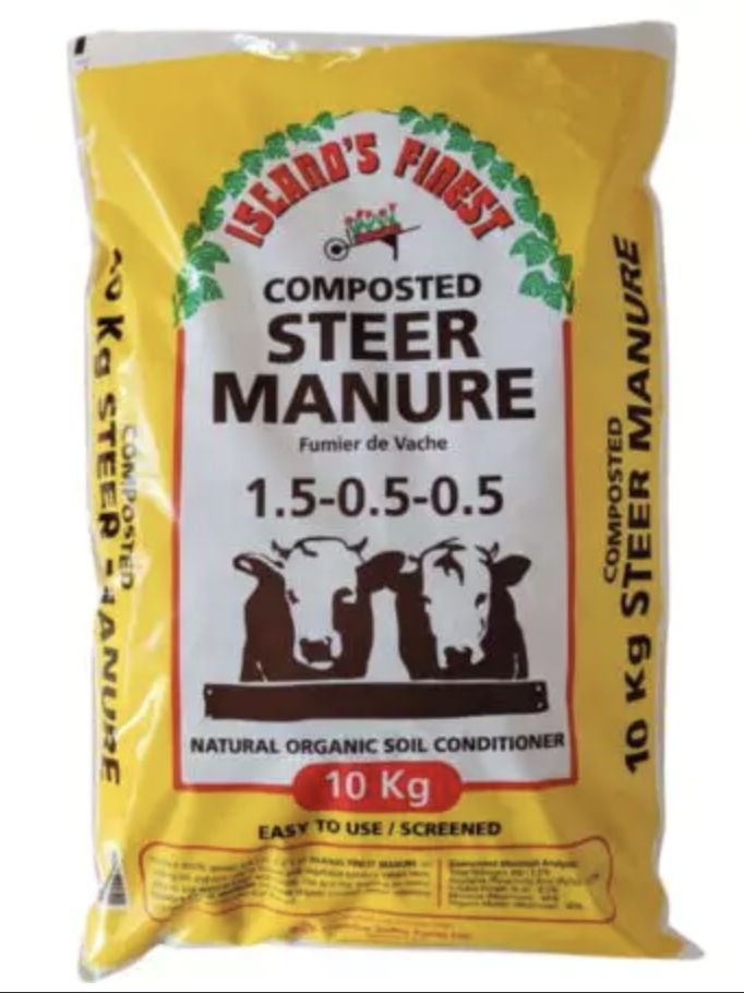 Islands Finest Steer Manure 10kg