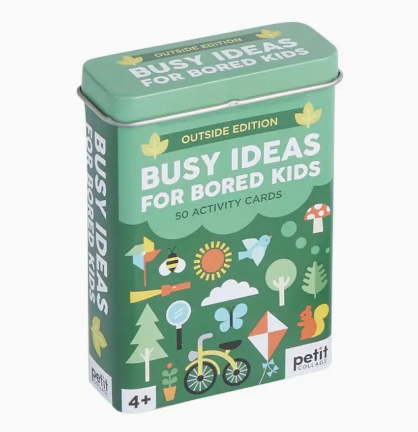 Busy Ideas For Bored Kids: Outdoor Edition