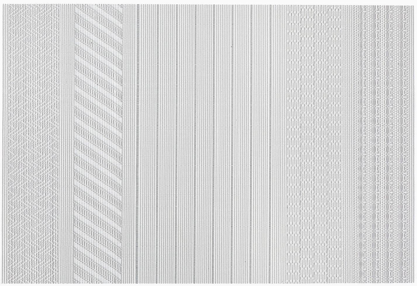 Vinyl Placemat Regalia Silver