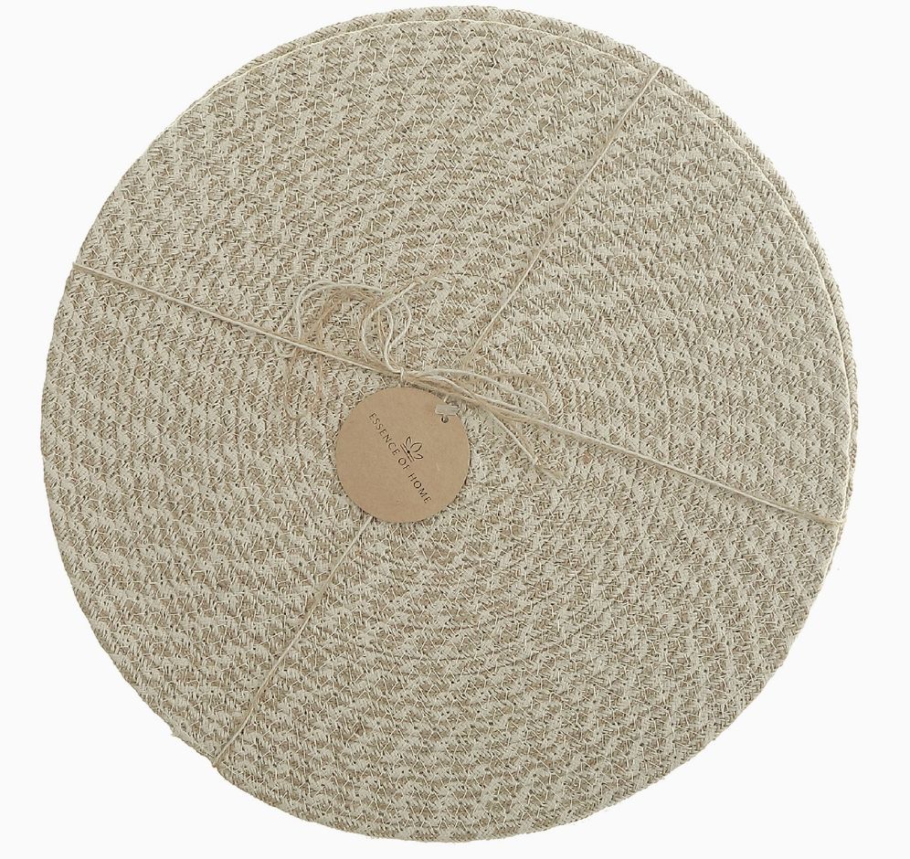 Wave Braided Round Placemat