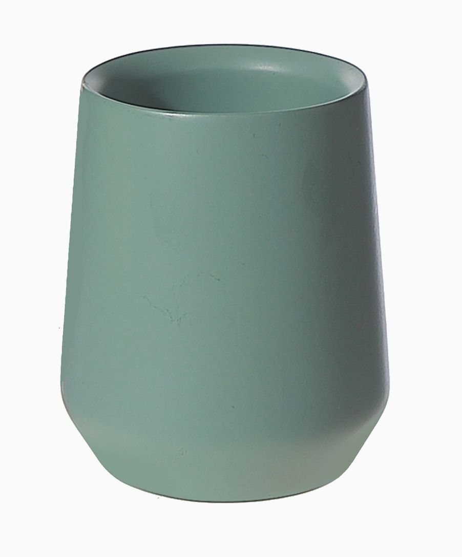 Polyresin Tumbler, Colour: Green
