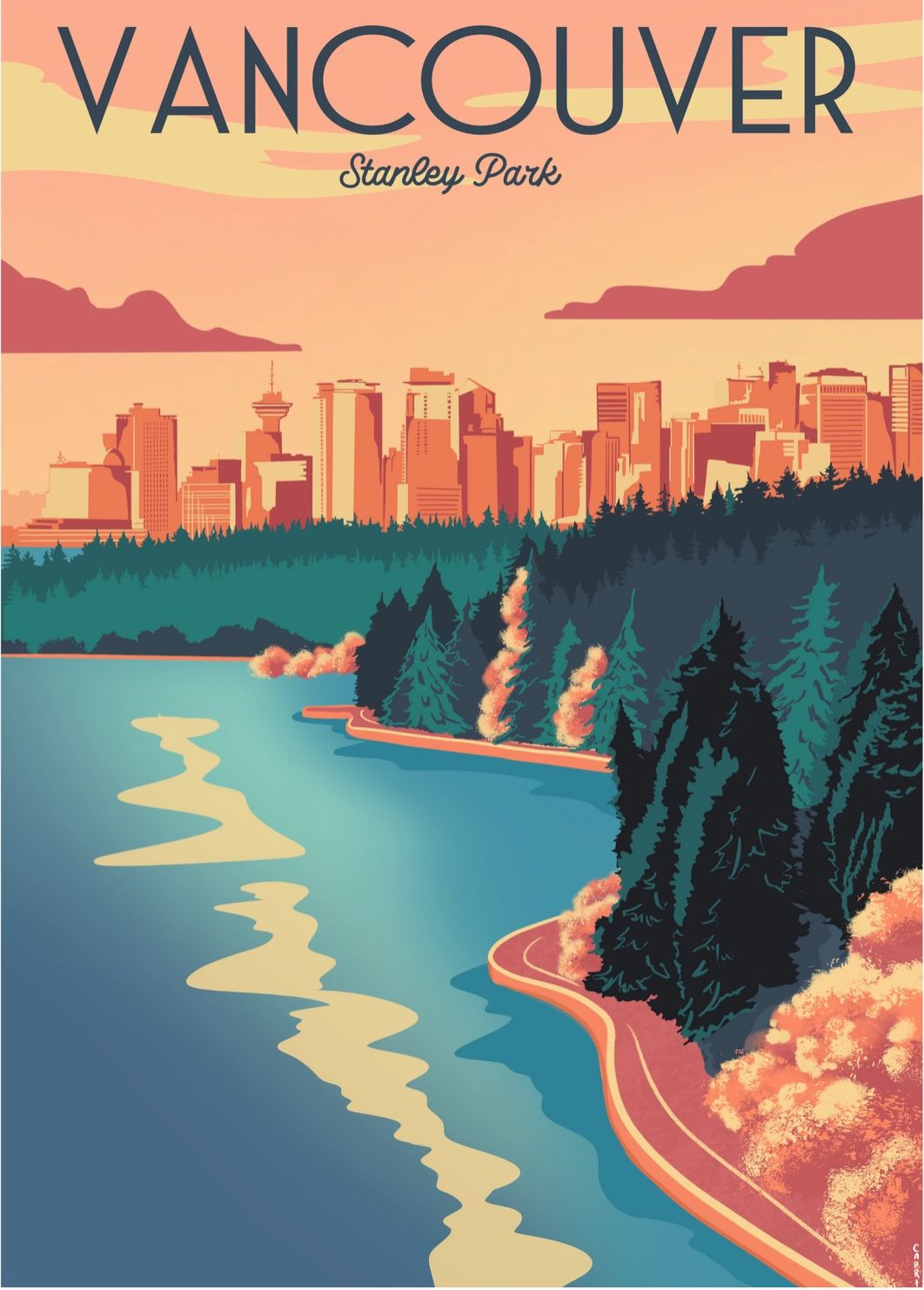 Vancouver Sunset 1000-Piece Puzzle