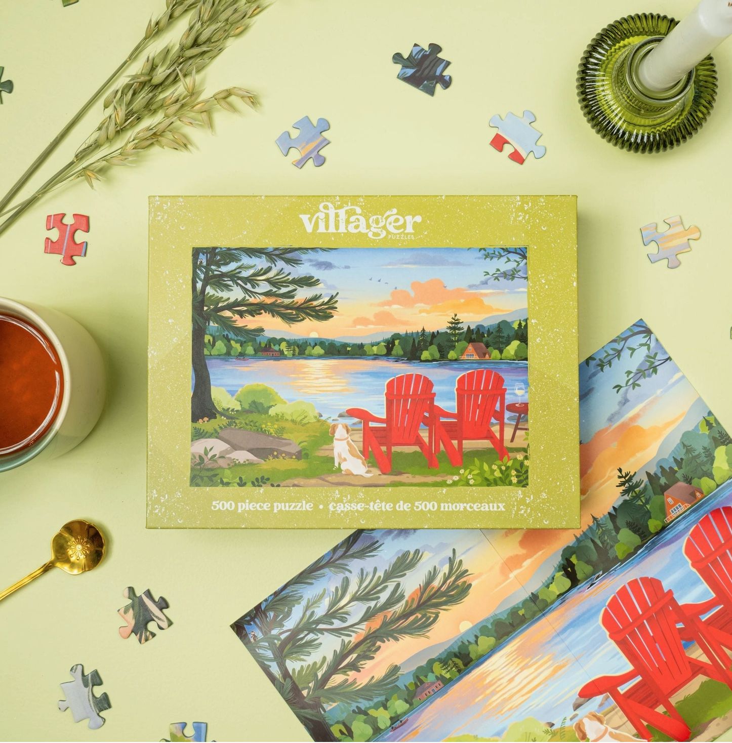 Cottage Country 500-Piece Puzzle