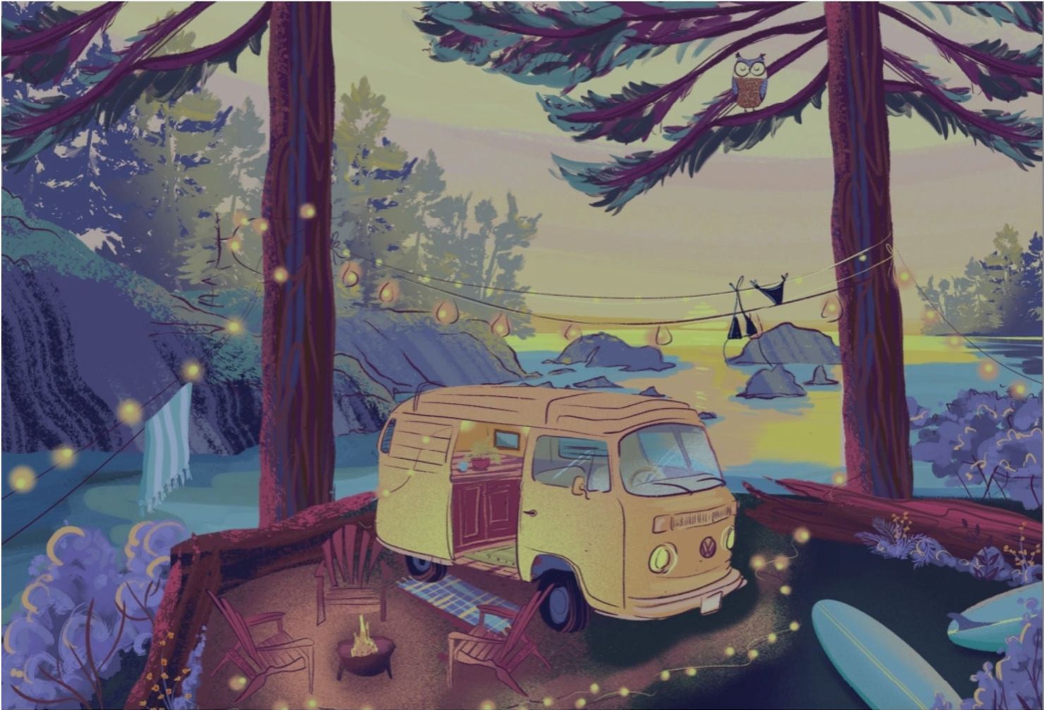 Twilight Campsite | 1000-Piece Puzzle