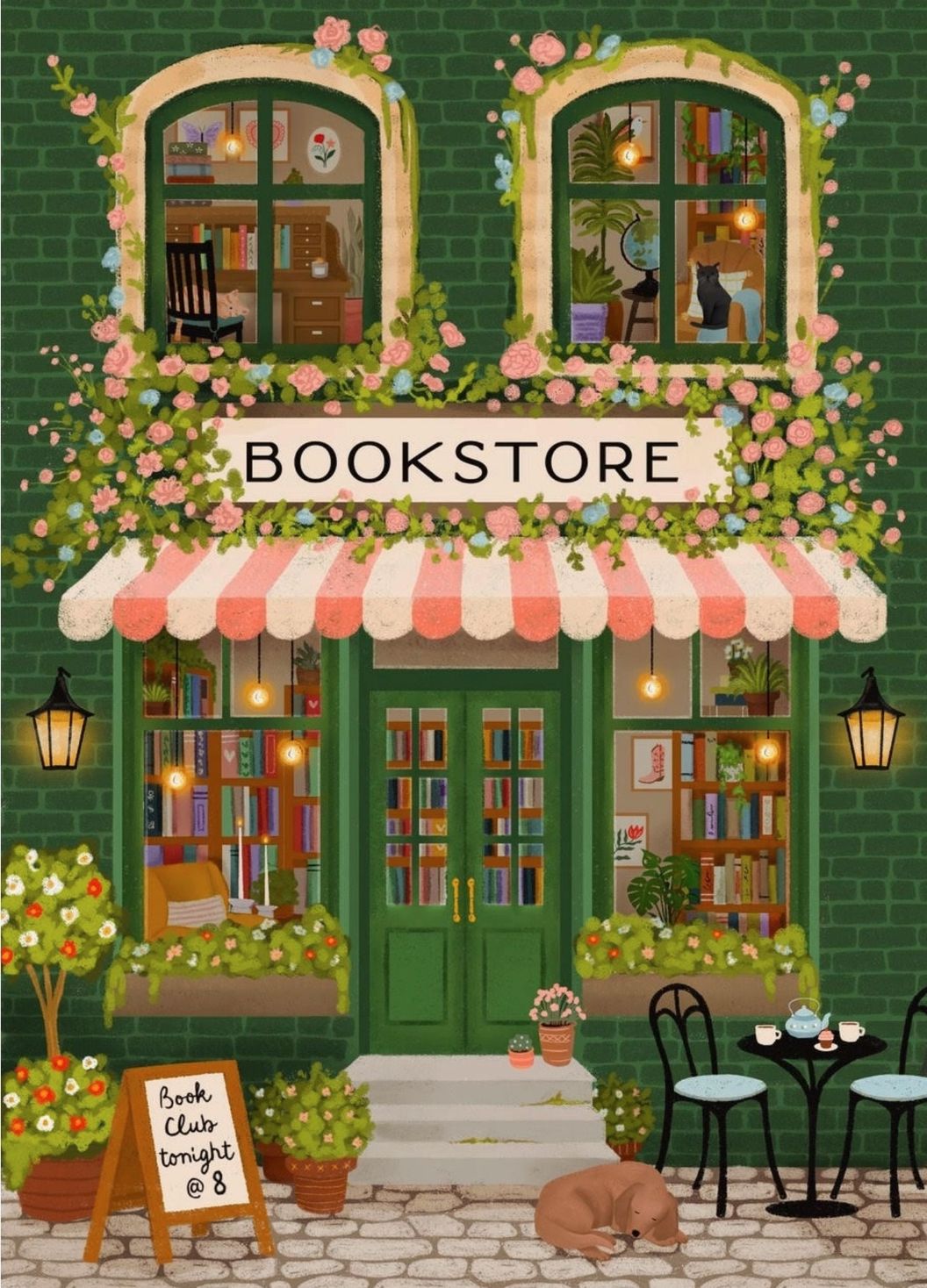 Emerald Bookstore | 1000-Piece Puzzle