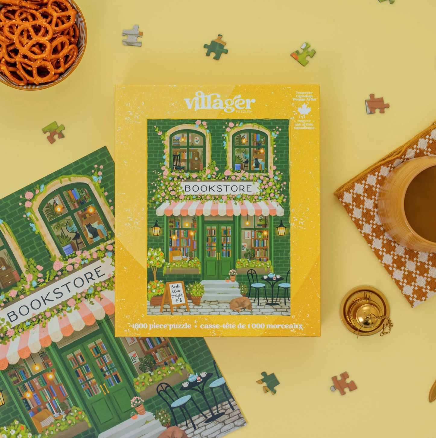 Emerald Bookstore | 1000-Piece Puzzle