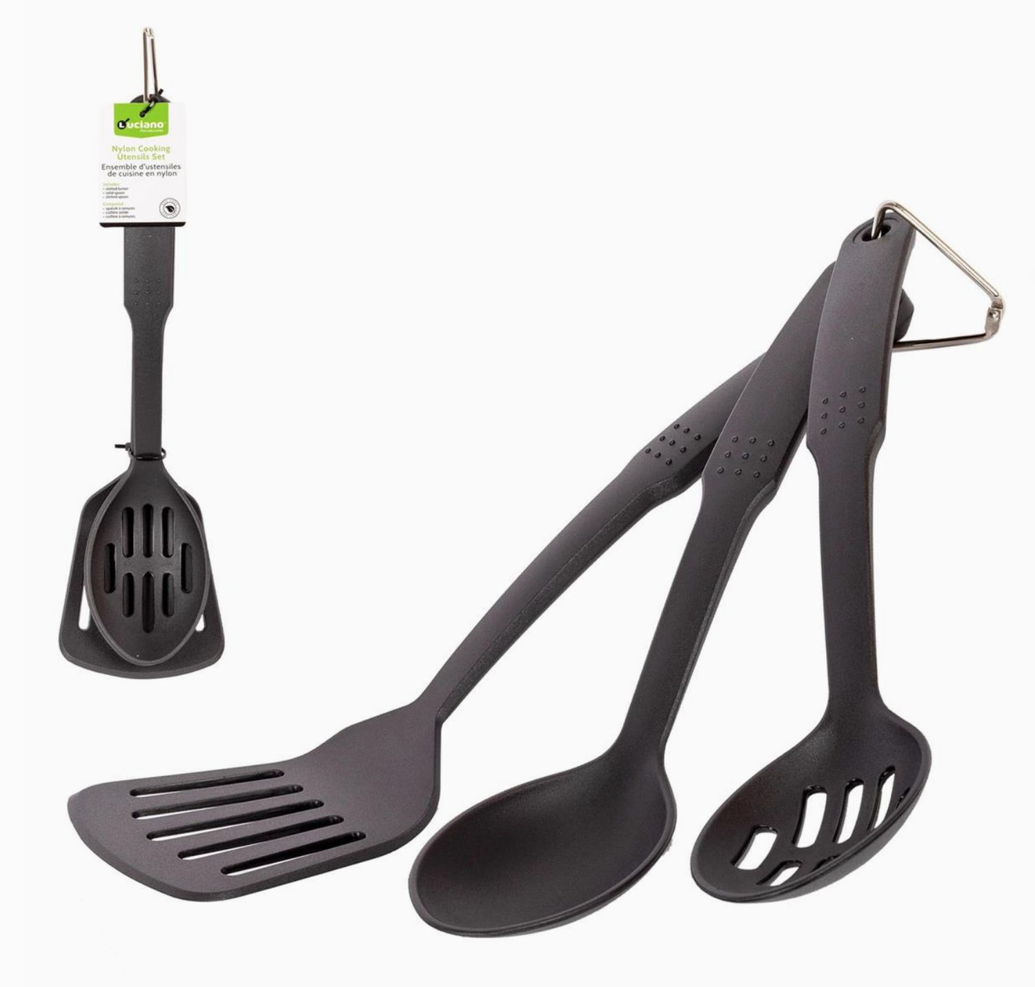 Luciano 3-pc Nylon Cooking Utensils Set