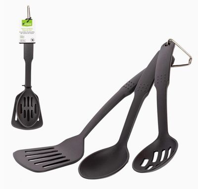 Luciano 3-pc Nylon Cooking Utensils Set