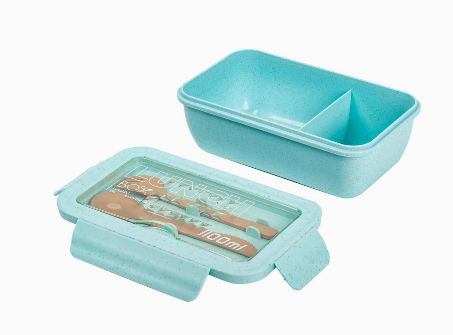 Luciano Gourmet Bento Lunch Box with Cutlery