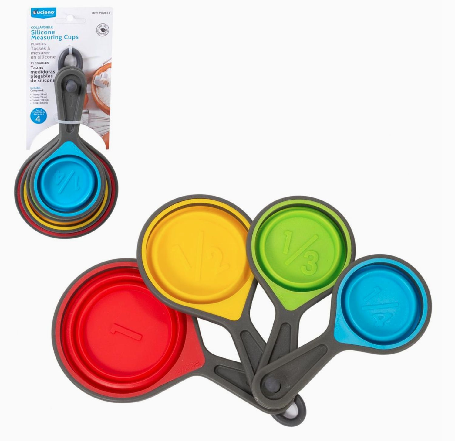 Luciano 4-pc Measuring Cup Set