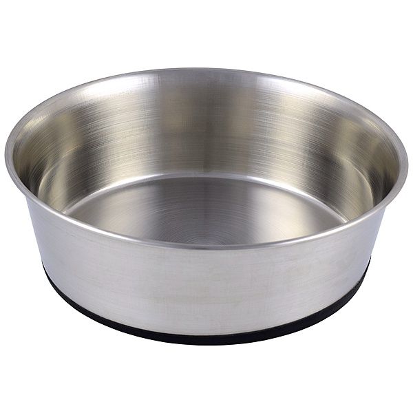 Premium Rubberized Stainless Steel Bowl 96OZ