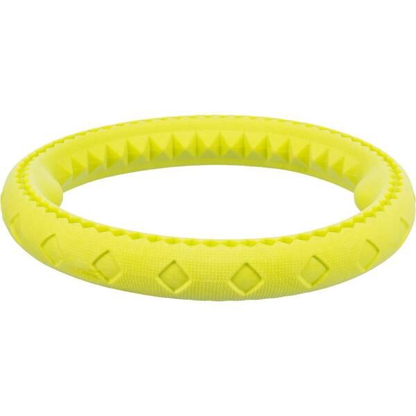Aqua Toy Ring Floatable TPR Yellow 9.75"