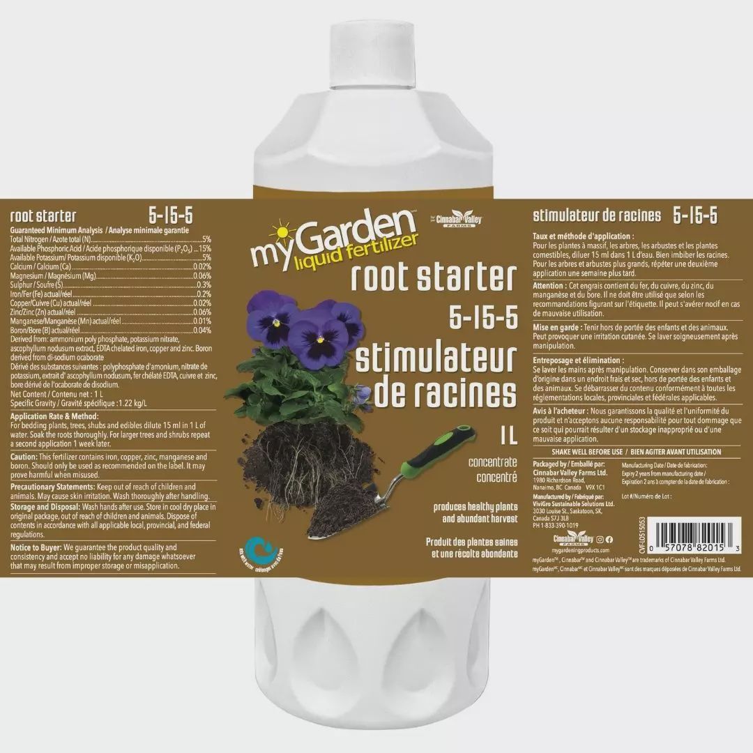 myGarden - Liquid Fertilizer 5-15-5 Root Starter 1L