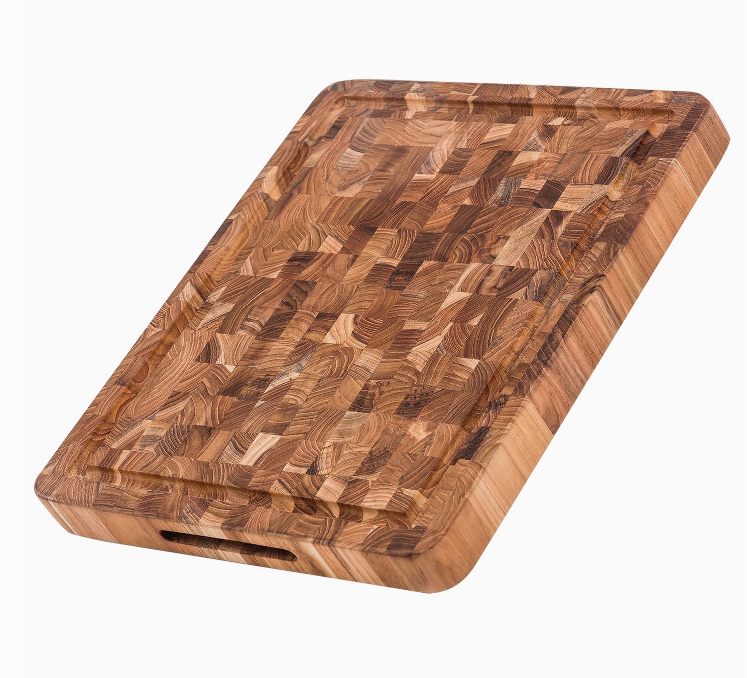 Teakhaus® Butcher Block - Handgrip &amp; Juice Canal 16x12x1.5"