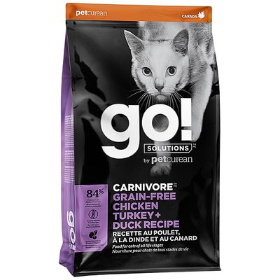 GO! GF Carnivore Chicken Turkey &amp; Duck 8LB