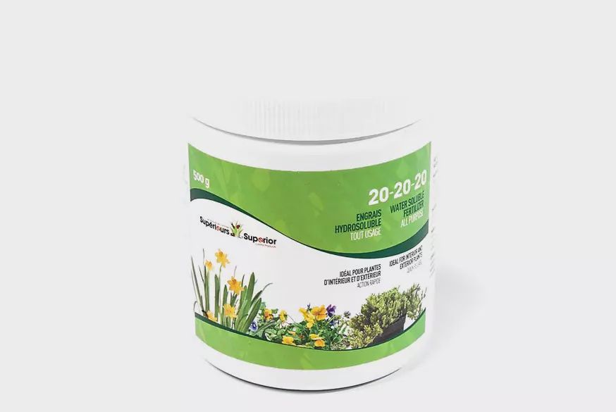 Superior Products - Soluble Fertilizer 20-20-20 500g