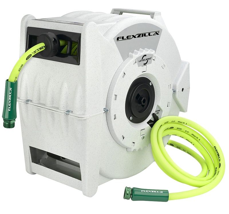 Flexzilla Retractable Water Hose Reel, 1/2" x 70' - L8340FZ