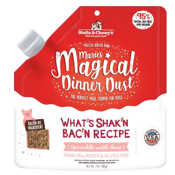 Stella &amp; Chewys Dog FD Maries Magic DinnerDust Whats Shakn Bakn 7oz